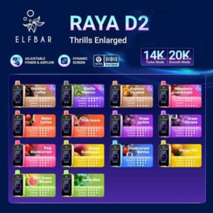 ELFBAR RAYA D2 20000