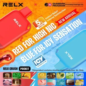 RELX CRUSH POCKET 6K